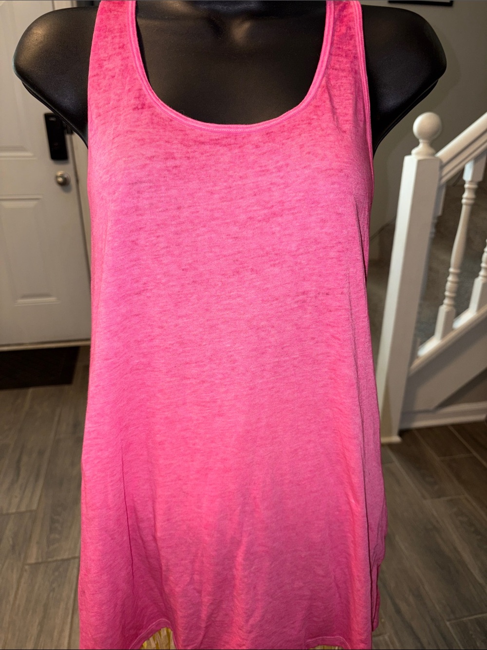 Champion racerback Women’s Pink Tank Top Large